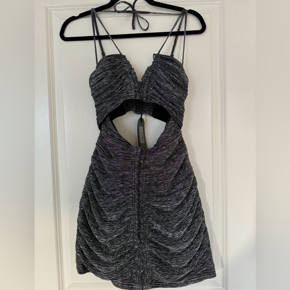 AllSaints Dani Shimmer Dress (Brand new, never worn, tags still on)